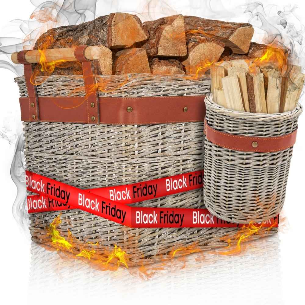 WillowWrap Holzkorb - Robust und ausreißsicher! - OAKAGE