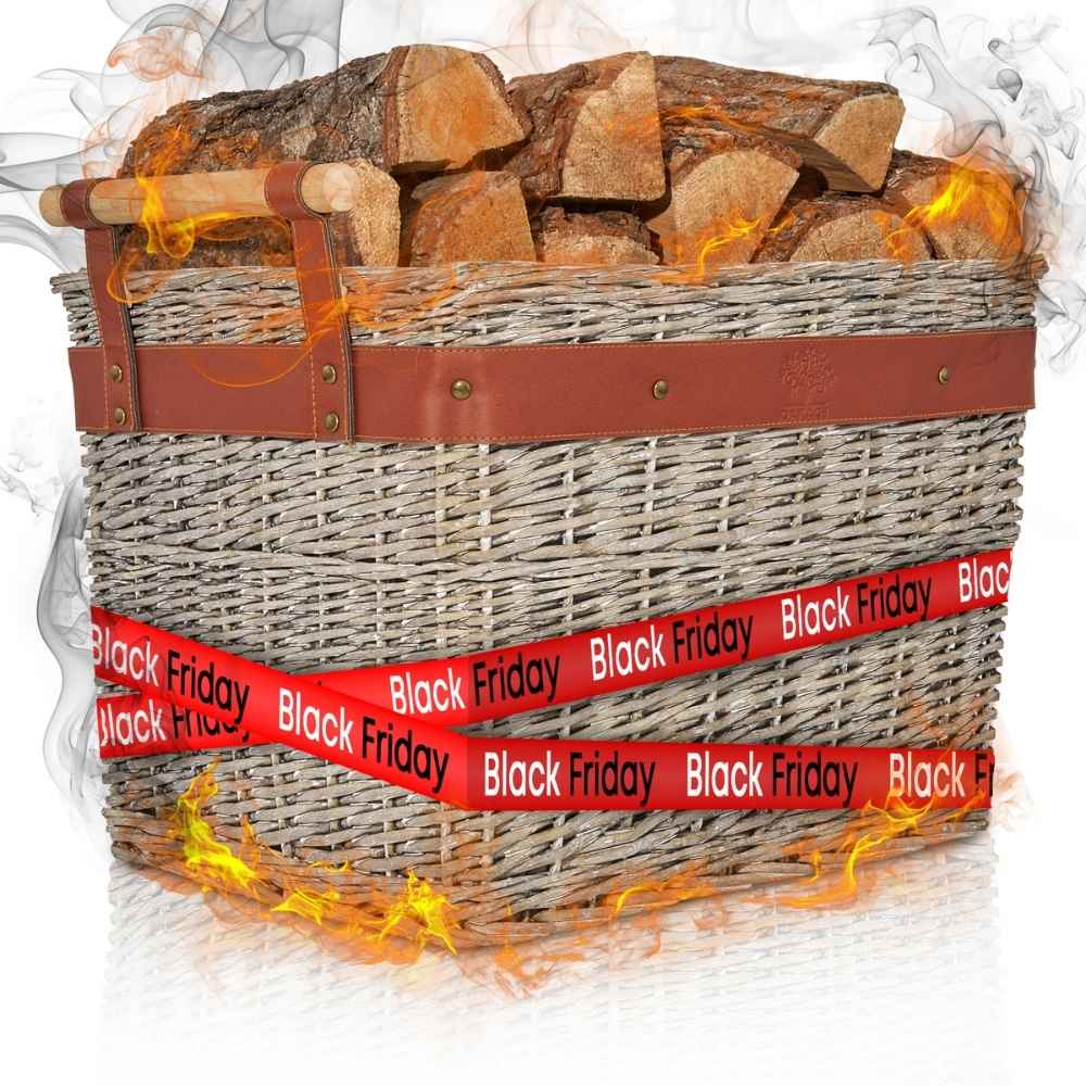 WillowWrap Holzkorb - Robust und ausreißsicher! - OAKAGE