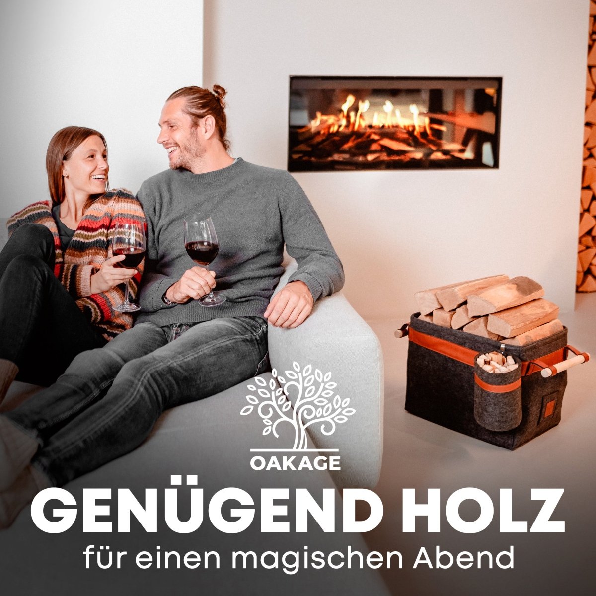 Classic Duo Holzkorb - Für noch mehr Ordnung! - OAKAGE