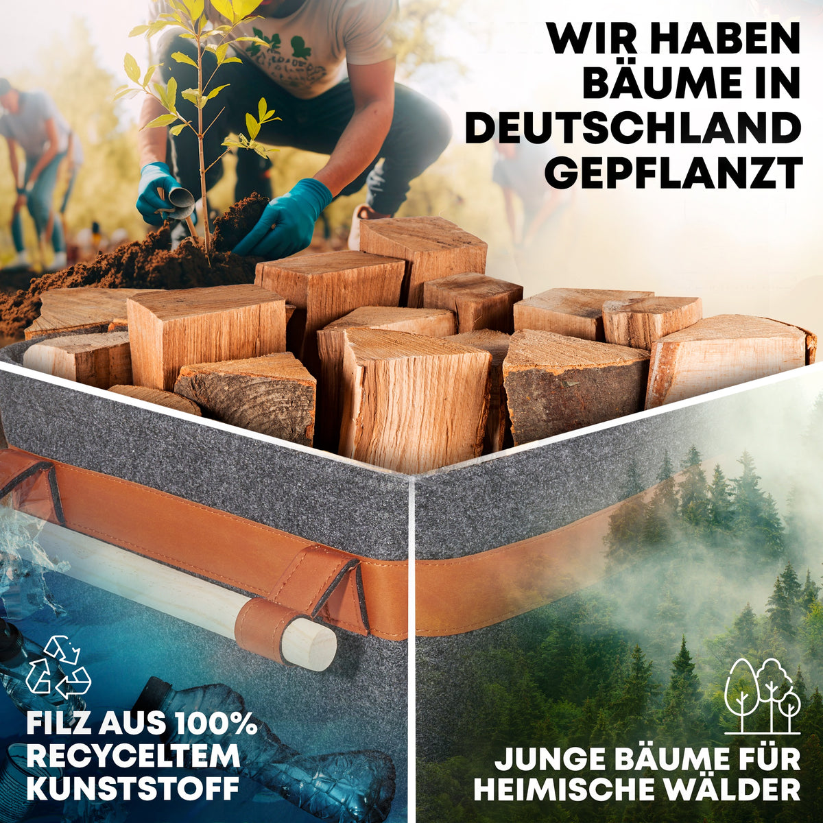 FireMaster Duo Holzkorb - Das Königsmodell unter den Körben!