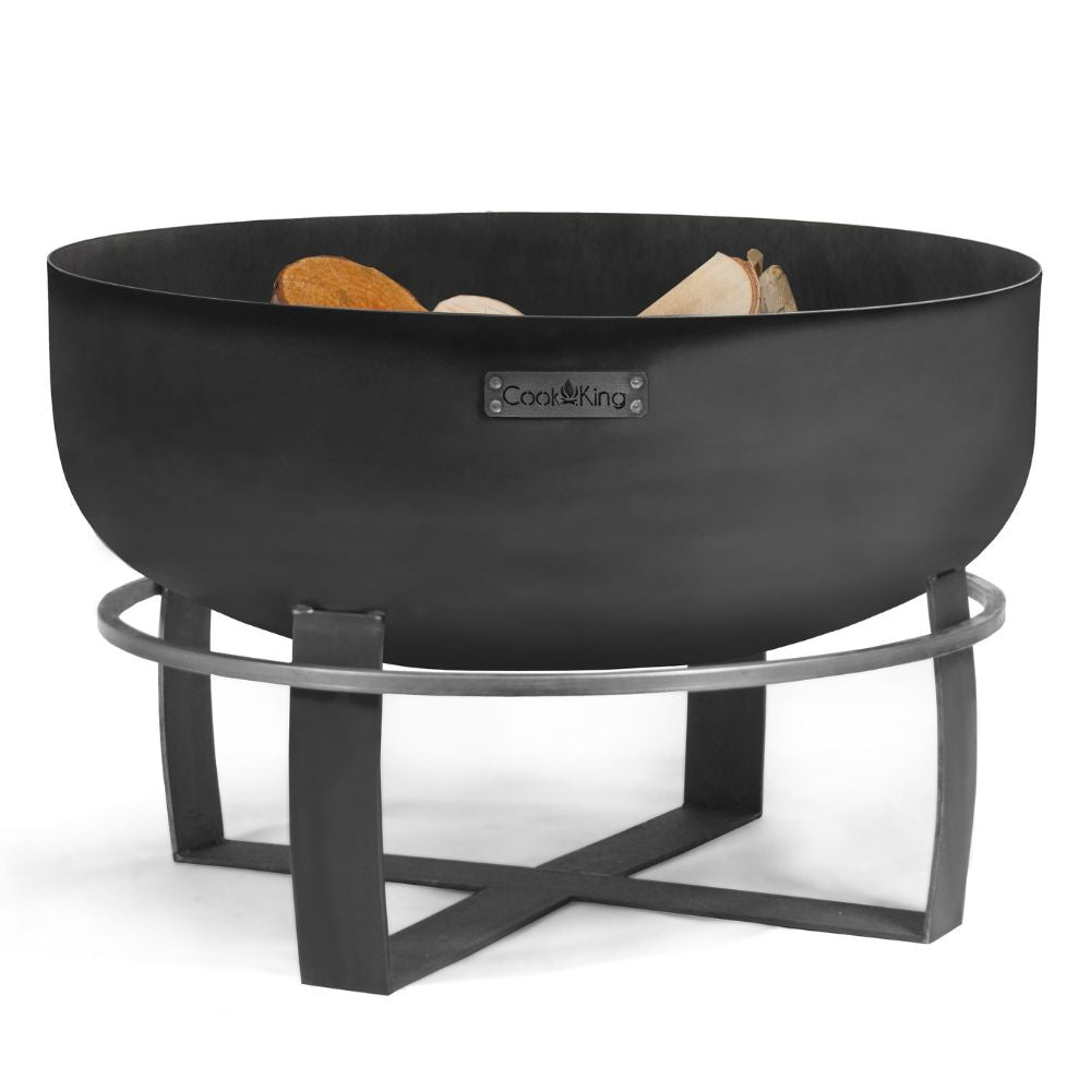 SOLARIS – XXL Feuerschale mit Grillfunktion für laue Sommernächte - OAKAGE