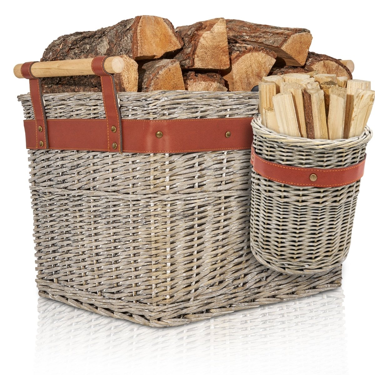 WillowWrap Holzkorb - Robust und ausreißsicher! - OAKAGE