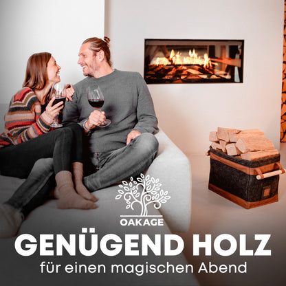 FireMaster Holzkorb - Für eine saubere Kaminlandschaft!