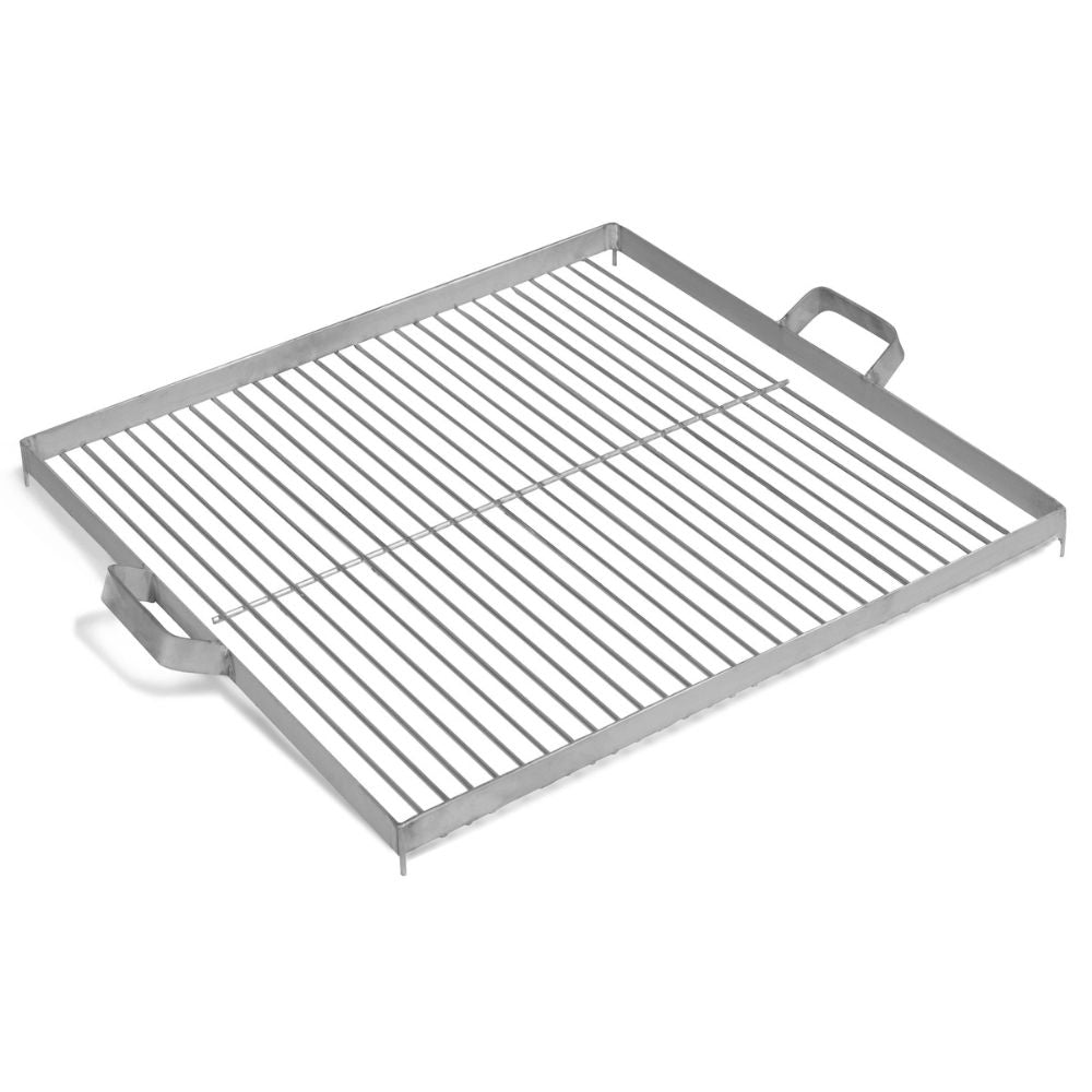 Eckiger Grillrost aus Edelstahl - OAKAGE