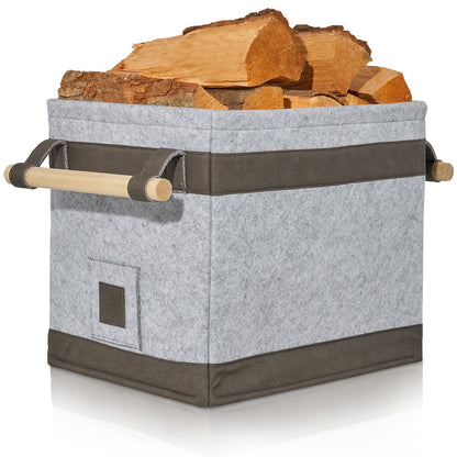 FireMaster Wood Basket – Built for a Clean & Elegant Fireplace