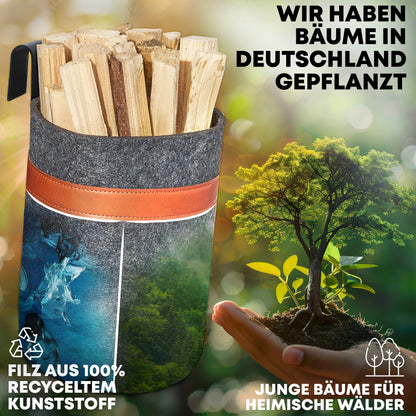 Zündholzkorb zum Einhängen – Praktisch, stilvoll und kompatibel zum Holzkorb Classic