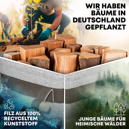 Classic Duo Holzkorb - Für noch mehr Ordnung!